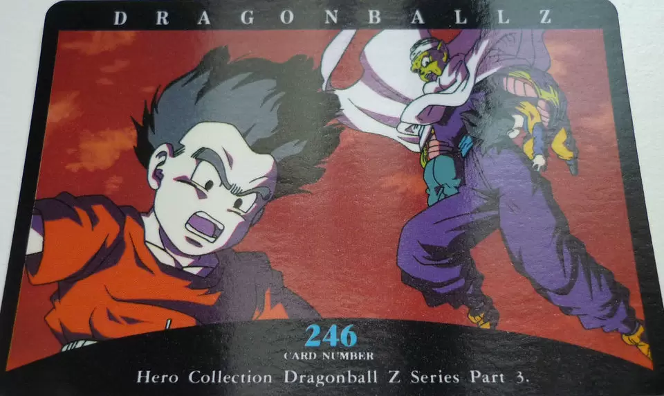 Dragon Ball Z Hero Collection Series Part 3 - Card number 246