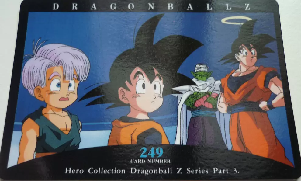 Dragon Ball Z Hero Collection Series Part 3 - Card number 249