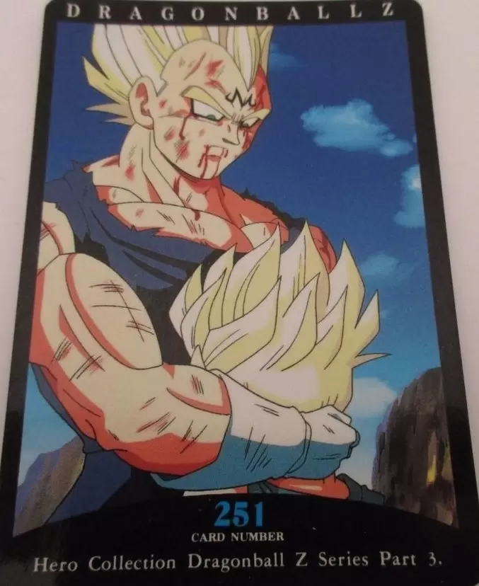 Dragon Ball Z Hero Collection Series Part 3 - Card number 251