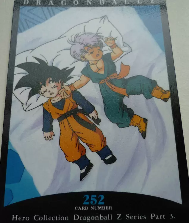 Dragon Ball Z Hero Collection Series Part 3 - Card number 252