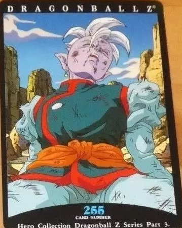 Dragon Ball Z Hero Collection Series Part 3 - Card number 255