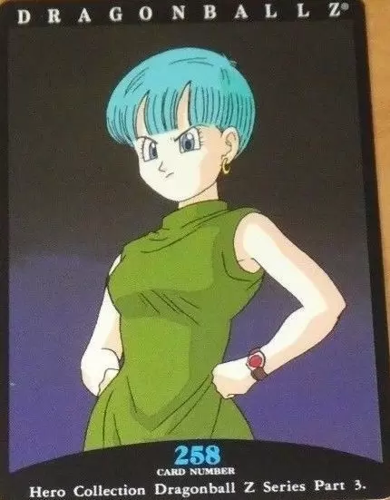 Dragon Ball Z Hero Collection Series Part 3 - Card number 258