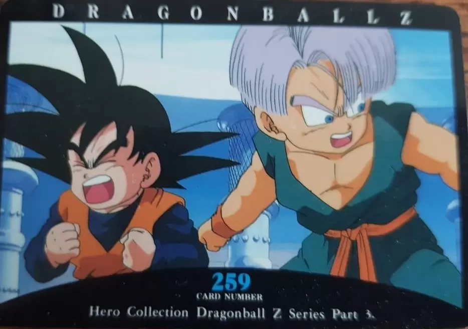 D-259 Dragon Ball Z Card Game Rare Part 3 