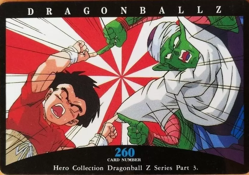 Dragon Ball Z Hero Collection Series Part 3 - Card number 260