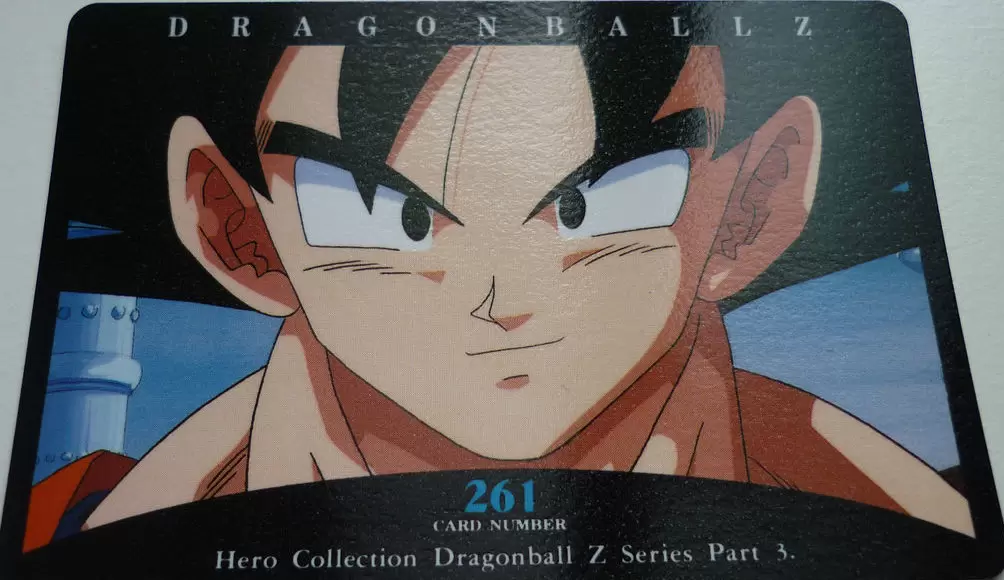 Dragon Ball Z Hero Collection Series Part 3 - Card number 261