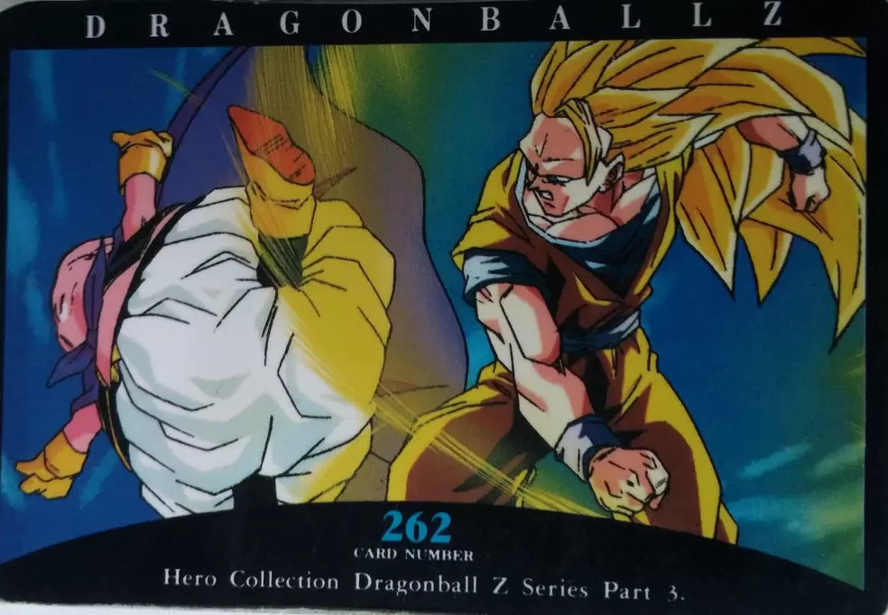 Dragon Ball Z Hero Collection Series Part 3 - Card number 262