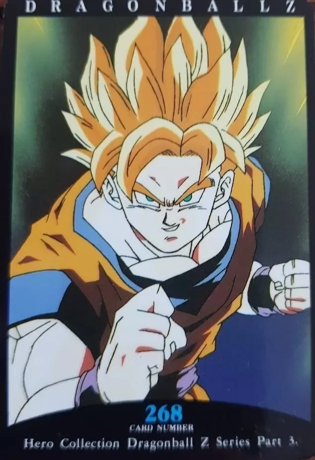 Dragon Ball Z Hero Collection Series Part 3 - Card number 268