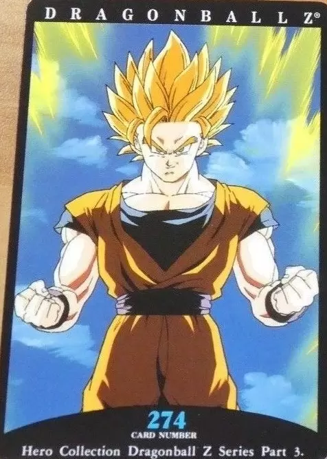 Dragon Ball Z Hero Collection Series Part 3 - Card number 274