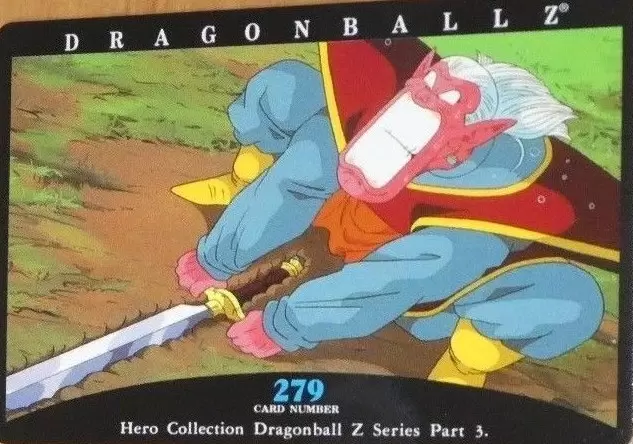 Dragon Ball Z Hero Collection Series Part 3 - Card number 279