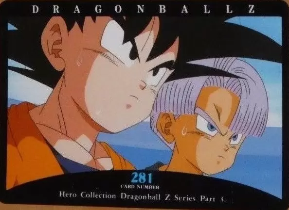 Dragon Ball Z Hero Collection Series Part 3 - Card number 281