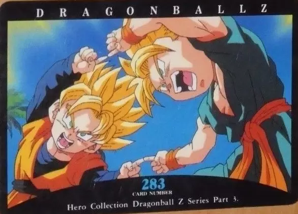 Dragon Ball Z Hero Collection Series Part 3 - Card number 283