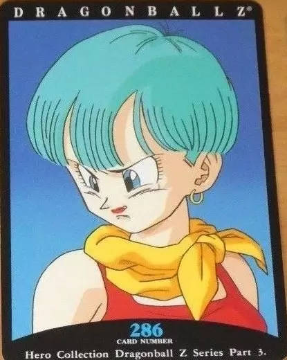 Dragon Ball Z Hero Collection Series Part 3 - Card number 286