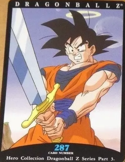 Dragon Ball Z Hero Collection Series Part 3 - Card number 287