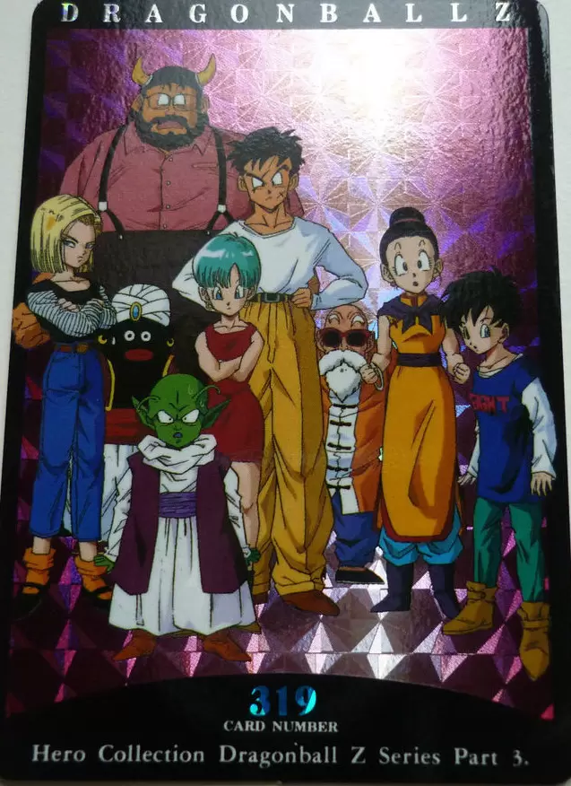 Dragon Ball Z Hero Collection Series Part 3 - Carte N° 319