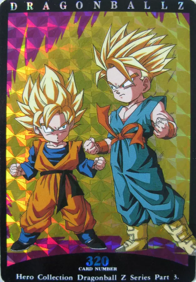 Dragon Ball Z Platina Cards Hero Collection PC-18 / PC-25