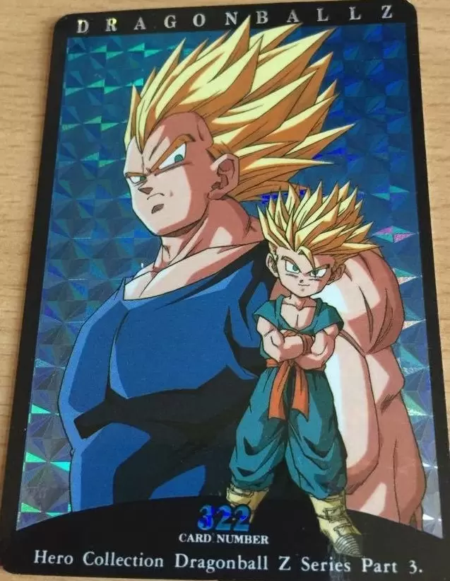 CARTE DRAGON BALL Z Hero Collection Série : Part 3 Numéro : n°318