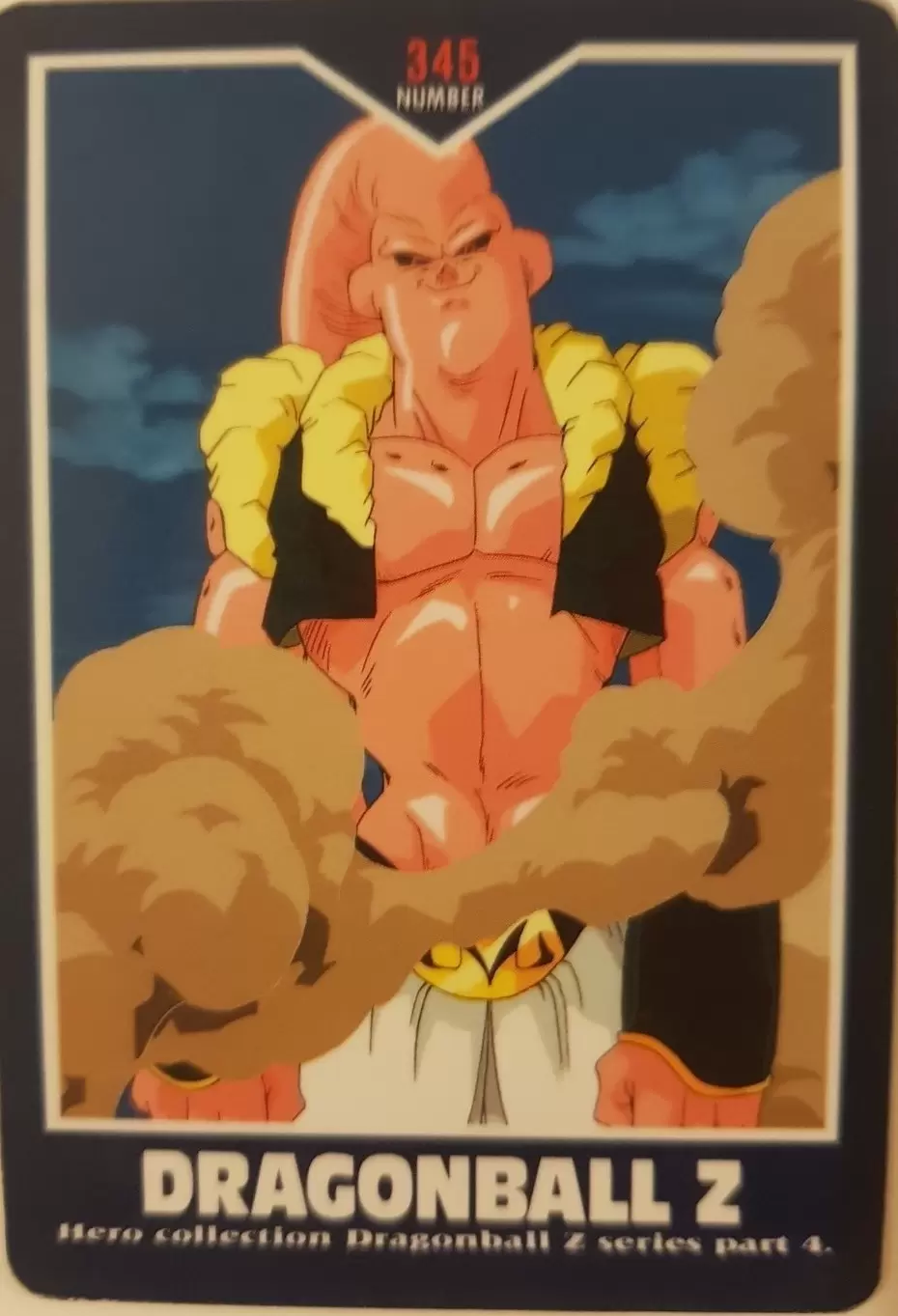 Dragon Ball Z Hero Collection Series Part 4 - Card number 345