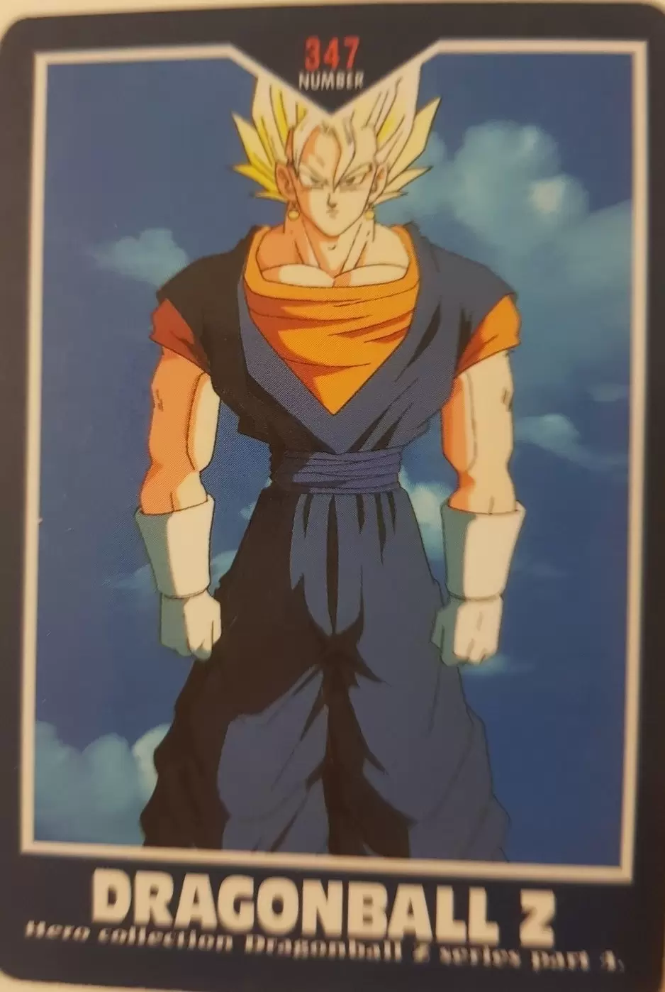 Dragon Ball Z Hero Collection Series Part 4 - Card number 347