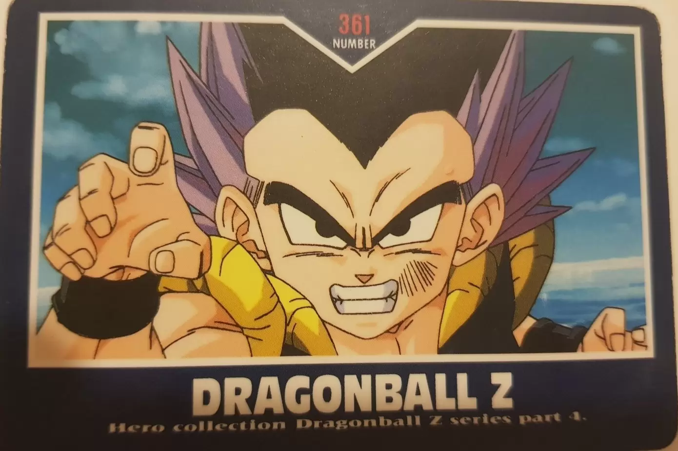 Dragon Ball Z Hero Collection Series Part 4 - Card number 361