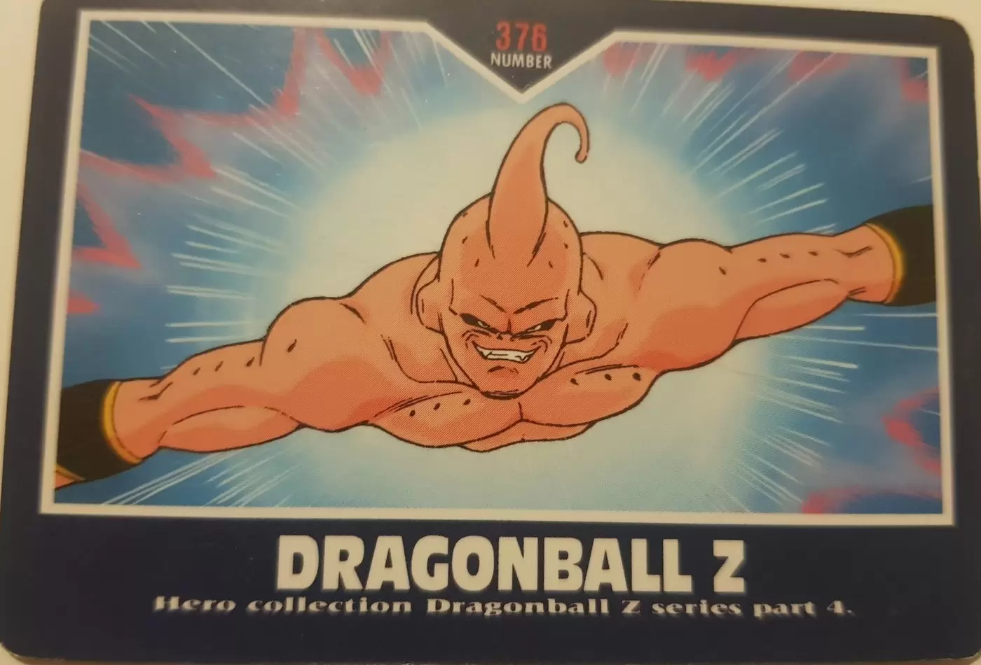 Dragon Ball Z Hero Collection Series Part 4 - Card number 376