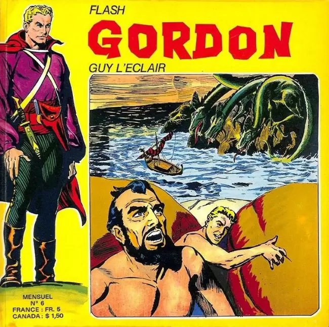 Flash Gordon - Le monstre aux cinq têtes + Au pays des robots
