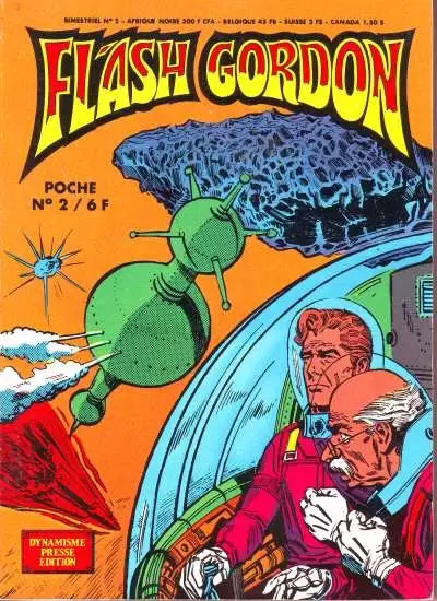 Flash Gordon Poche - Le globe mystérieux + Le cuirassé fantôme