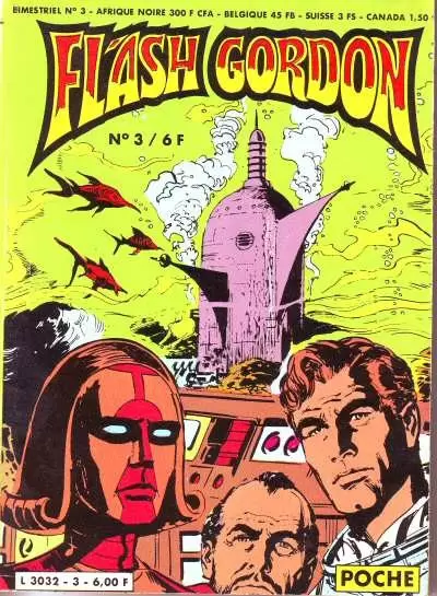 Flash Gordon Poche - S.O.S. dans l\'espace + Les esclaves d\'Afrod