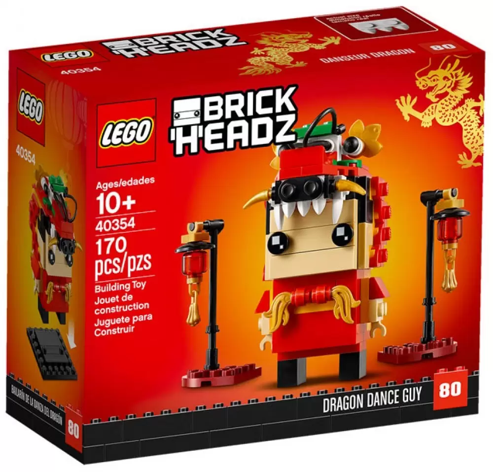 LEGO BrickHeadz - 80 - Dragon Dance Guy