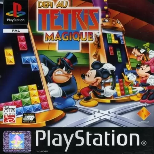 Playstation games - Defi Au Tetris Magique