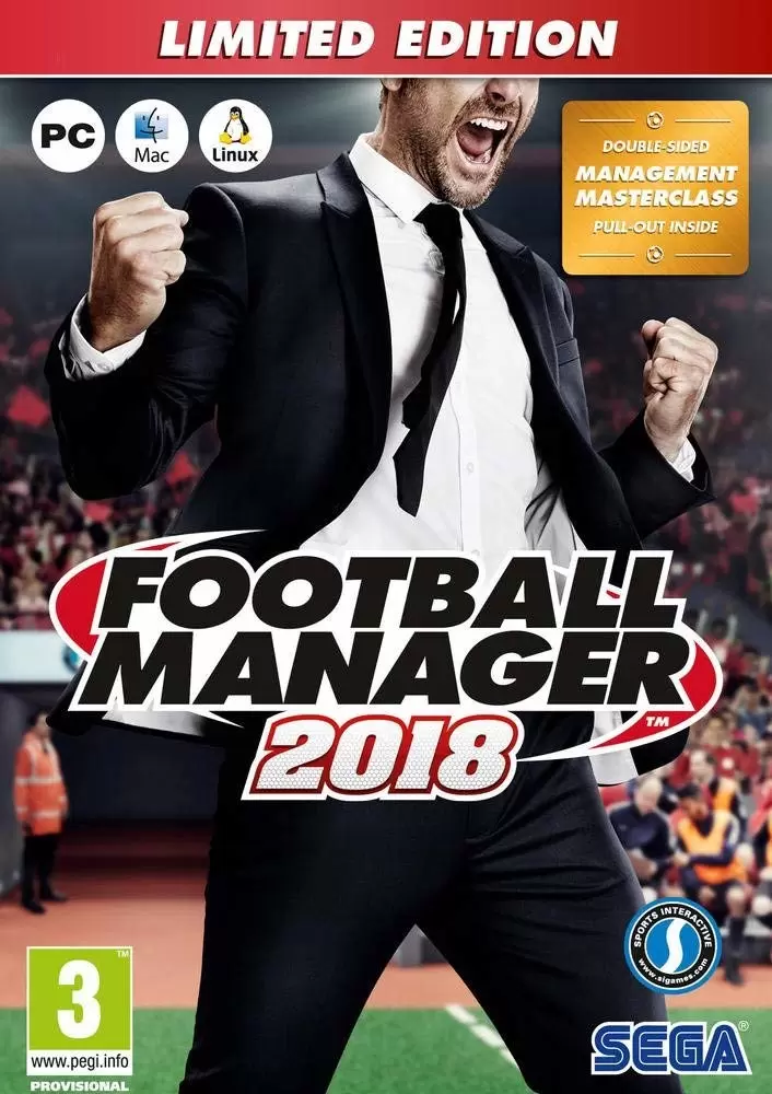 Jeux PC - Football manager 2018