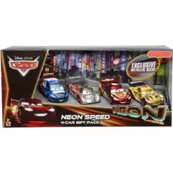 Neon Speed 4-Car Gift Pack