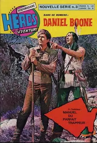 Héros de l\'Aventure - 2ème série - Daniel Boone : Les fusils cachés