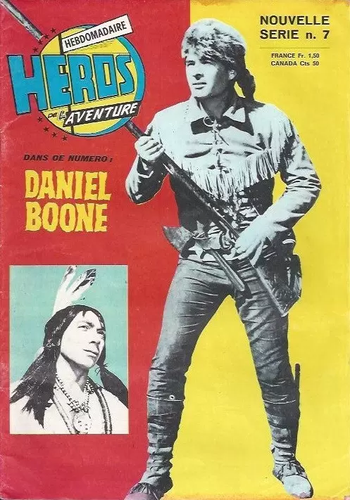 Héros de l\'Aventure - 2ème série - Daniel Boone : Les guerriers aux bois de cerf