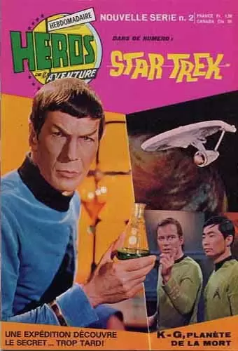Héros de l\'Aventure - 2ème série - Star Trek : K-G, planète de la mort