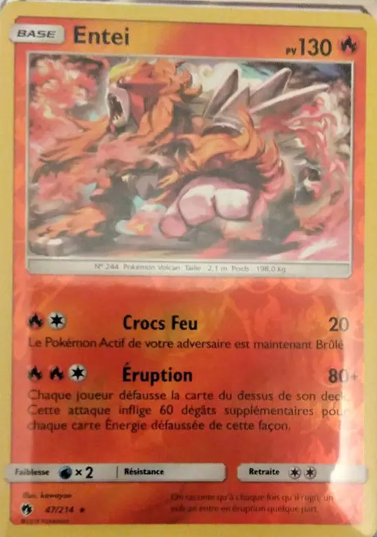 Tonnerre Perdu - Entei Reverse