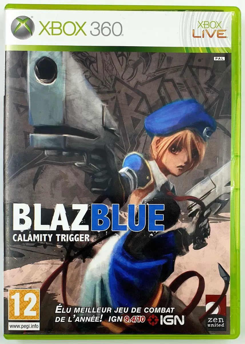 XBOX 360 Games - BlazBlue: Calamity Trigger
