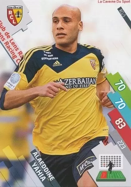 Adrenalyn XL Foot 2014-2015 (France) - Alaeddine Yahia - Racing Club de Lens