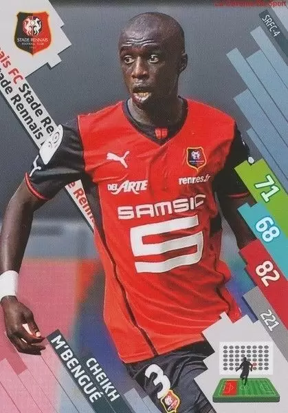 Adrenalyn XL Foot 2014-2015 (France) - Cheikh M\'Bengué - Stade Rennais FC