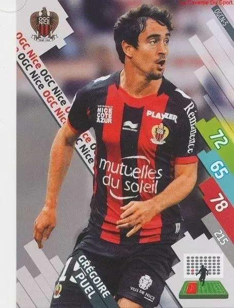 Adrenalyn XL Foot 2014-2015 (France) - Grégoire Puel - OGC Nice