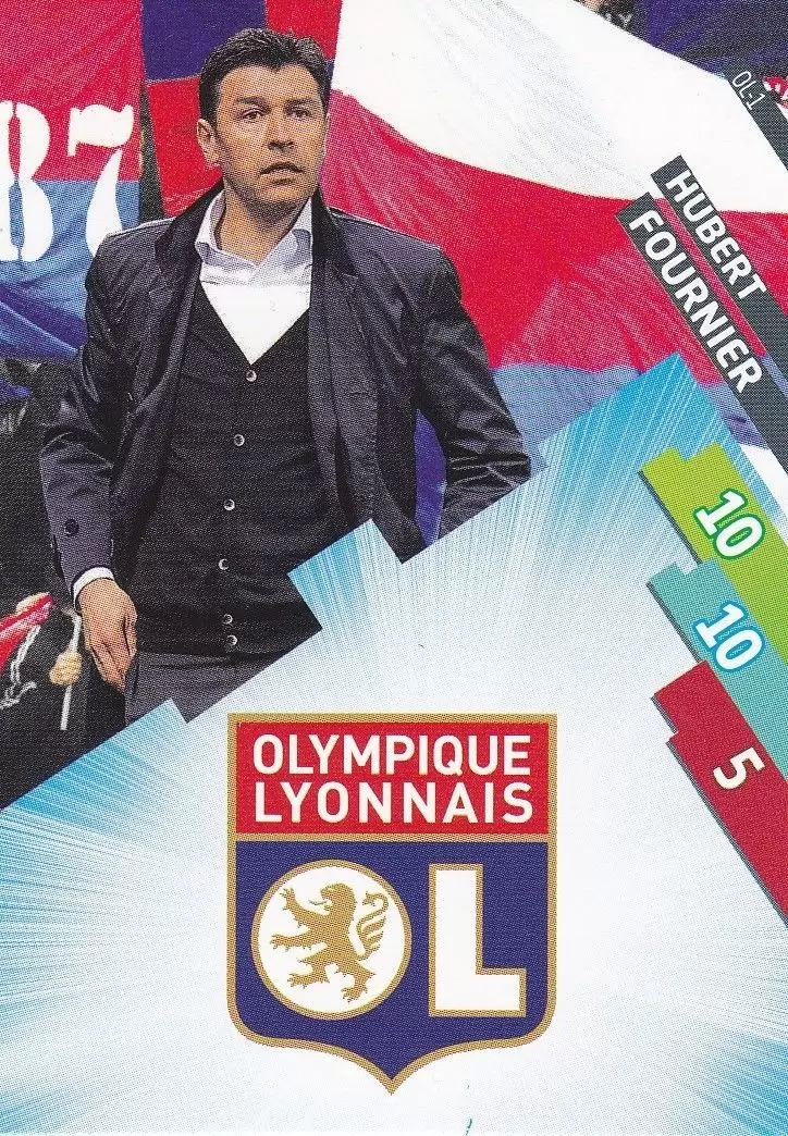 Adrenalyn XL Foot 2014-2015 (France) - Hubert Fournier/LOGO - Olympique Lyonnais