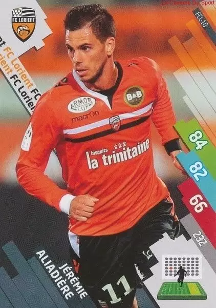 Adrenalyn XL Foot 2014-2015 (France) - Jérémie Aliadière - FC Lorient