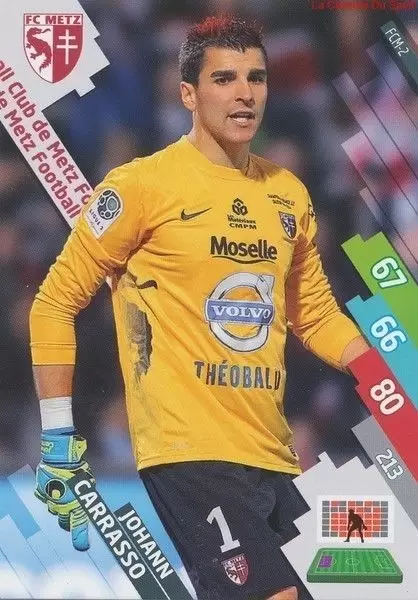 Adrenalyn XL Foot 2014-2015 (France) - Johann Carrasso - FC de Metz