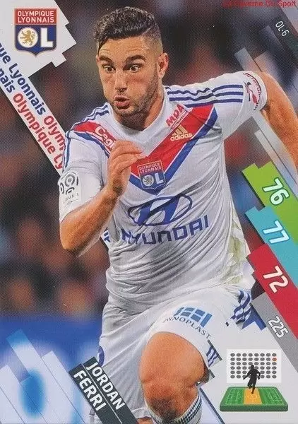 Adrenalyn XL Foot 2014-2015 (France) - Jordan Ferri - Olympique Lyonnais