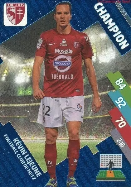 Adrenalyn XL Foot 2014-2015 (France) - Kévin Lejeune - FC de Metz