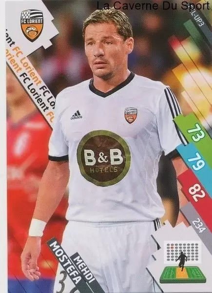 Adrenalyn XL Foot 2014-2015 (France) - Mehdi Mostefa - FC Lorient
