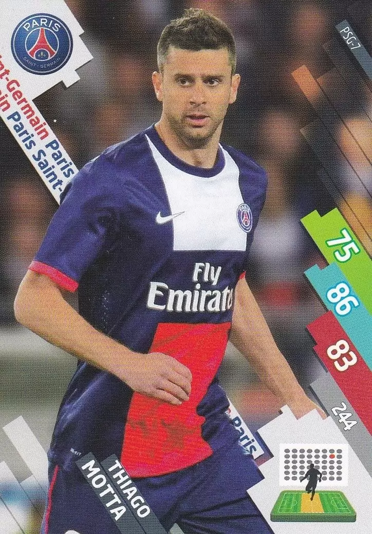Adrenalyn XL Foot 2014-2015 (France) - Thiago Motta - Paris Saint-Germain