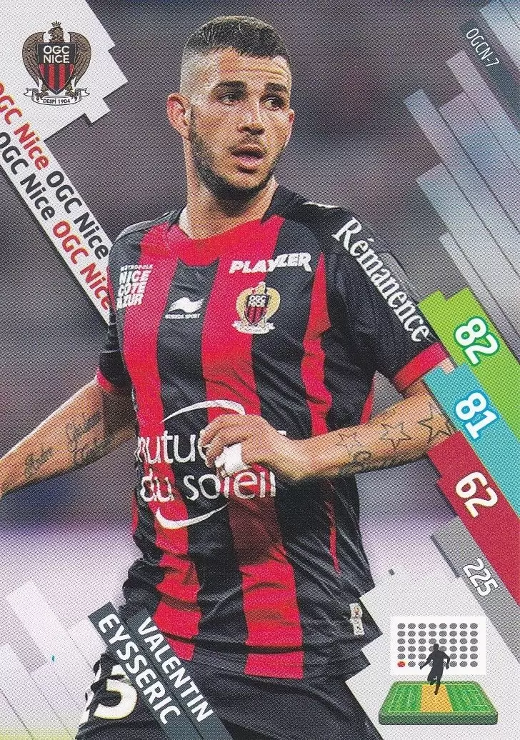 Adrenalyn XL Foot 2014-2015 (France) - Valentin Eysseric - OGC Nice