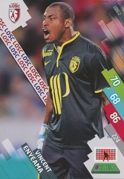 Adrenalyn XL Foot 2014-2015 (France) - Vincent Enyeama - Lille Olympique SC