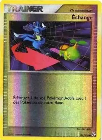 Pokémon Série Diamant et Perle - Échange Reverse