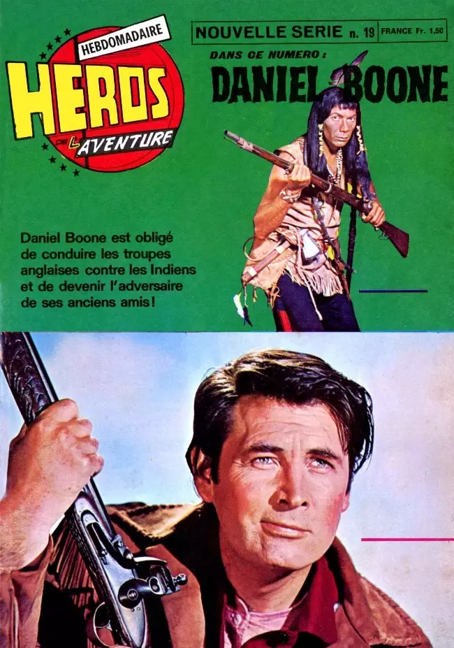 Héros de l\'Aventure - 2ème série - Daniel Boone : Entre deux feux